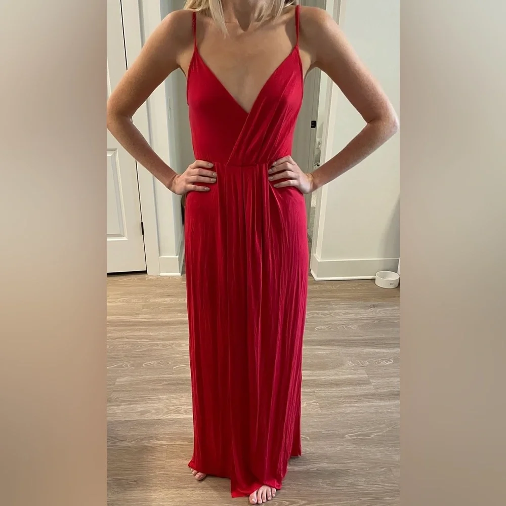 Revolve Red Maritza Dress - Picture 4 of 6